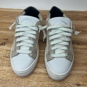 P448 Thea Platform low top Pachi Sneaker sz 9